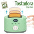 COLORBABY Realistic Toy Toaster With Toasted My Smart Home