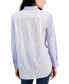 Фото #2 товара Women's Cotton Bayou Stripe Long-Sleeve Shirt