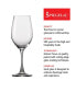 Фото #4 товара Wine Lovers White Wine Glasses, Set of 4, 13.4 Oz