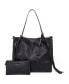 ფოტო #1 პროდუქტის Women's Genuine Leather Daisy Tote Bag