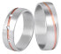 Фото #2 товара Men´s bicolor wedding ring made of steel SPP07