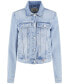 Фото #5 товара Women's Doria Button Front Denim Jacket