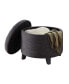 Designs4Comfort Round Ottoman