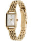 ფოტო #2 პროდუქტის Women's Quartz Gold-Tone Stainless Steel Bracelet Watch 25.5mm x 20.5mm