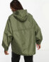 Фото #2 товара ASOS DESIGN overhead rain jacket in khaki