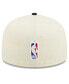 Фото #5 товара Men's Cream, Black Brooklyn Nets 2022 NBA Draft 59FIFTY Fitted Hat