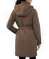 Фото #2 товара Women's Hooded Belted Raincoat, Regular & Petite, Created for Macy's