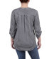 Фото #2 товара Petite 3/4 Roll Tap Pullover Top