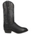 Фото #1 товара Tony Lama Segar Round Toe Cowboy Mens Black Casual Boots 7900