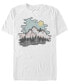 Фото #1 товара Men's Twilight Mountains Short Sleeve Crew T-shirt