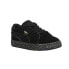 Фото #2 товара Puma Suede Mono Triplex Infant Boys Black Sneakers Casual Shoes 386855-01