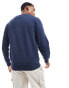 ellesse Bettega taped sleeve sweatshirt in navy