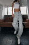 Фото #5 товара Джинсы с объемными брюками ZARA Mid-rise tailored (для женщин)