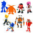 SONIC Figures In Deluxe Box 8 units