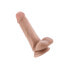 Dr. Skin - Posable Dildo with Balls, 16,5 cm