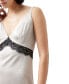 ფოტო #5 პროდუქტის Women's Ennis Satin Lace-Trim Dress