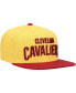 Фото #4 товара Men's Gold-Tone Cleveland Cavaliers Core Basic Snapback Hat