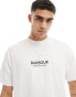 Фото #1 товара Barbour International Formula oversized t-shirt in white exclusive to asos