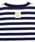 Nautical Stripe Little Boys and Girls 2-Piece Pajama Set