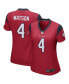 Фото #1 товара Women's Deshaun Watson Red Houston Texans Team Color Game Jersey