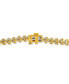 ფოტო #3 პროდუქტის Diamond Heart Cluster Tennis Bracelet (3 ct. t.w.) in 10k Gold