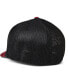 ფოტო #3 პროდუქტის Men's Scarlet Turnout Mesh Flexfit Flex Hat
