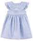 Фото #4 товара Платье для малышей Carterʻs - Платье Baby Heart Print Flutter