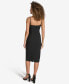 ფოტო #2 პროდუქტის Women's Embellished-Strap Midi A-Line Dress