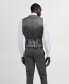 Фото #4 товара Men's Super Stretch Fabric Suit Vest