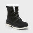 Women's Corie Winter Hiker Boots - Universal Thread Jet Black 9