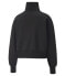 Puma Infuse Oversized HalfZip Sweatshirt Womens Black 53968801