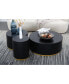 Фото #8 товара Round Coffee Table Side Table For Living Room Fully Assembled Black