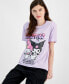 ფოტო #3 პროდუქტის Juniors' My Melody & Kuromi Besties Graphic T-Shirt