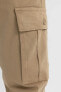 Straight Fit Düz Paça Gabardin Pantolon B6366AX24SP