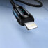 Kabel przewód do iPhone USB-A - Lightning z wyświetlaczem LED 2.4A 1m czarny
