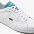Фото #11 товара Lacoste Powercourt 2.0 223 2 SMA Mens White Leather Lifestyle Sneakers Shoes