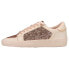 Фото #3 товара Vintage Havana Alexis 1 Glitter Lace Up Womens Beige Sneakers Casual Shoes ALEX