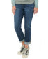 Фото #1 товара Women's "Ab" Solution Mid Rise Girlfriend Jeans
