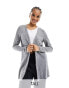 Фото #1 товара Vero Moda Tall cardigan in grey melange