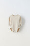 Фото #3 товара Two pack of waffle-knit bodysuits