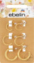 Creolen Gold-Optik, 6 St