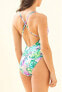 Фото #2 товара Lilly Pulitzer Women's 248814 Floral Azalea One-Piece Swimsuit Size 4