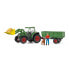 Фото #1 товара Schleich FARM WORLD Tractor with Trailer - 42608, Tractor, 3 yr(s), Black, Green, Red, Yellow