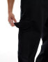 Фото #4 товара ASOS DESIGN heavyweight wide leg utility jogger in black