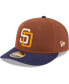 Фото #1 товара Men's Brown San Diego Padres Tiramisu Low Profile 59FIFTY Fitted Hat