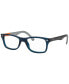 ფოტო #1 პროდუქტის RX5228 Unisex Square Eyeglasses