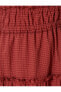 Фото #6 товара Askılı Mini Elbise Astarlı Katlı Büzgülü V Yaka