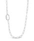 ფოტო #1 პროდუქტის Polished Carabiner Station Necklace