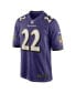 Men's Derrick Henry Purple Baltimore Ravens Game Player Jersey Фиолетовый, S - фото #3