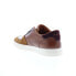 Фото #6 товара Bruno Magli Ducca BM2DUCB0 Mens Brown Leather Lifestyle Sneakers Shoes 8.5